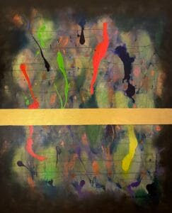 Canto aurora, een schilderij door Henri Vertommen beeldend kunstenaar uit Maastricht