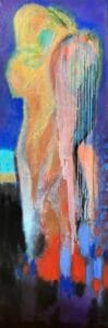La passione secreto, een schilderij door Henri Vertommen beeldend kunstenaar uit Maastricht
