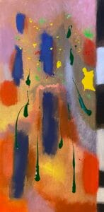Ambiance, een schilderij door Henri Vertommen beeldend kunstenaar uit Maastricht