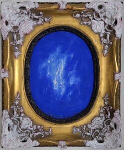 Blue shadow, een schilderij door Henri Vertommen beeldend kunstenaar uit Maastricht